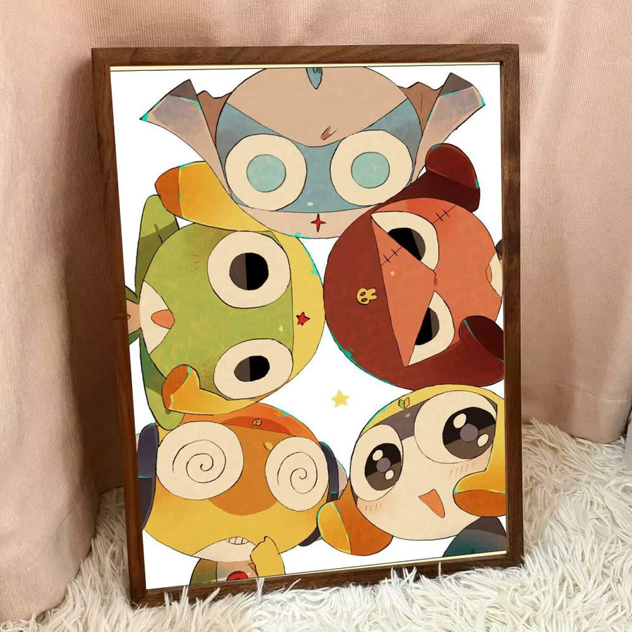 Kayou Keroro Gunsou Frosch Anime Aufkleber für DIY Raumdekoration in Multicolour - Bild 4
