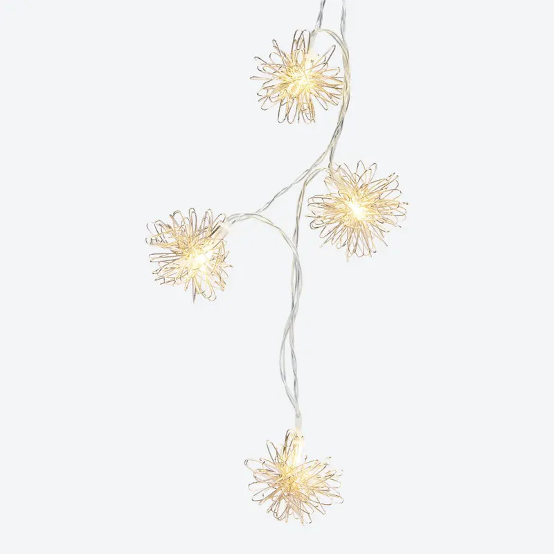 NKD LED-Lichterkette in Warmweiß mit Timer, Länge: 175 cm - Bild 2