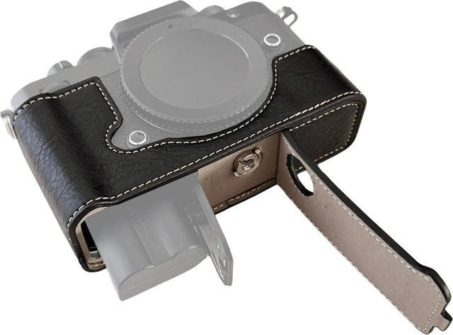 Andoer Retro Kamera Schutzhülle für Nikon Zf in Schwarz mit Öffnung unten - Bild 1