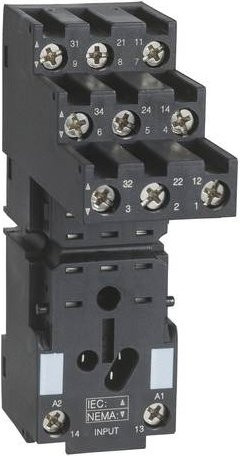 Schneider Electric RXZE2S111M Relaissockel Schwarz 10 Stück - Bild 1