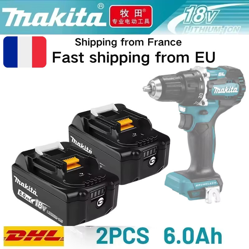 Makita Original BL1820B 5Ah Lithium-Ionen-Akku 18V in Schwarz - Bild 1