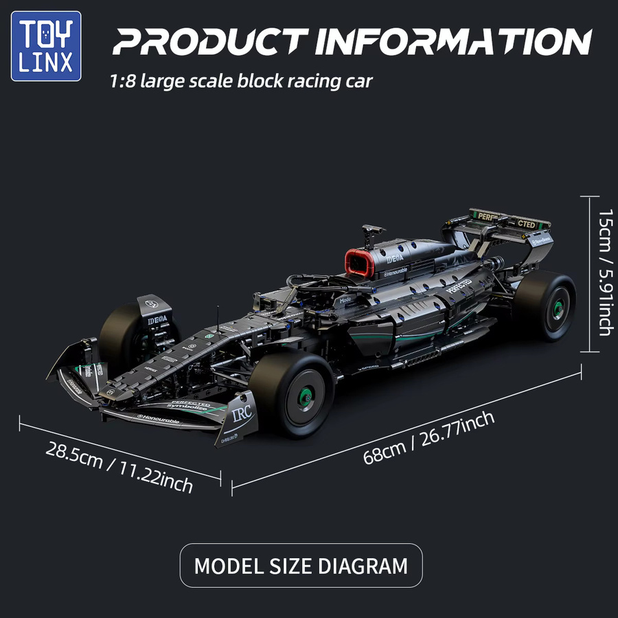 KAVOWORLD Rennstrecken-Auto-Bausatz, 1:8, Fahrzeuge - Bild 1