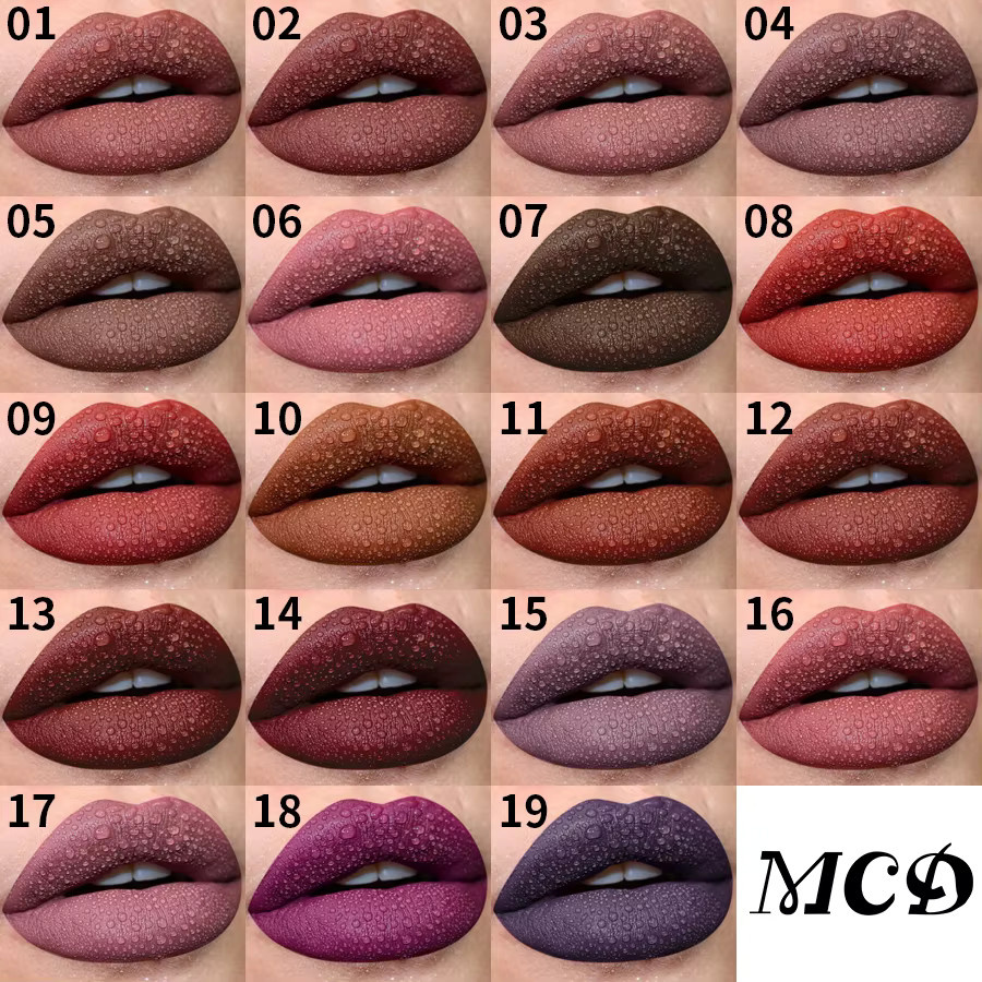 MCD Lipgloss Matt, flüssig, 19 Farben - Bild 2