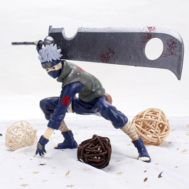 Yiran toy 1 Naruto Kakashi Hatake Actionfigur PVC 15cm - Bild 1