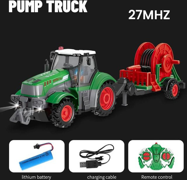 RC Auto Bauernhof Traktor Wald Anhänger, 1:24, ferngesteuert, ab 6 Jahren - Bild 1