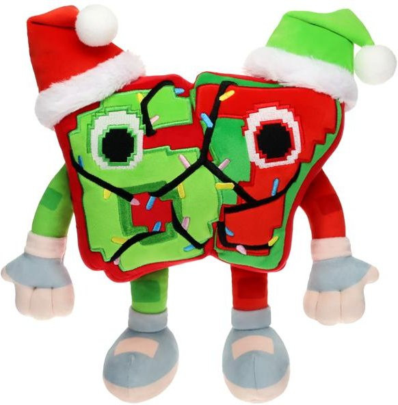 67 Steal A Brainrot Weihnachts-Puppe, Plüsch, 28cm, ab 18 Jahre - Bild 1
