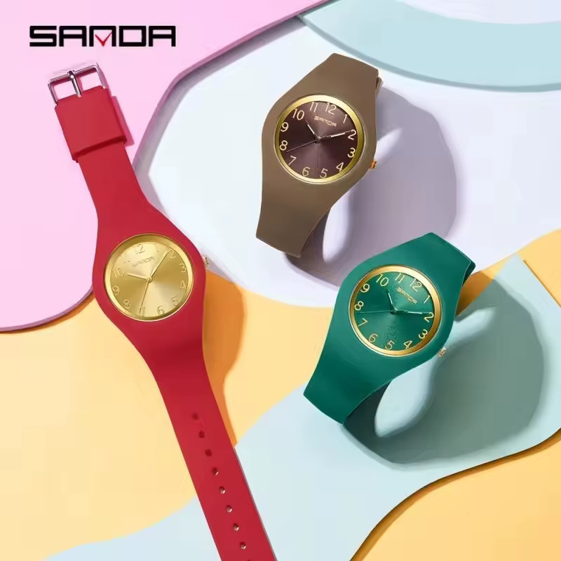 SANDA Armbanduhr, Quarz, Silikonarmband, Unisex - Bild 5