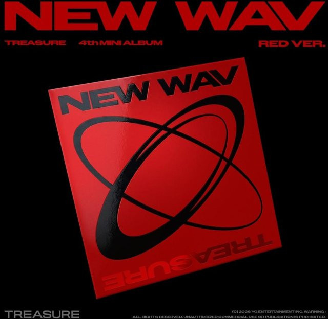 Treasure New Wav Mini-Album Vol. 4, Rote Version - Bild 1