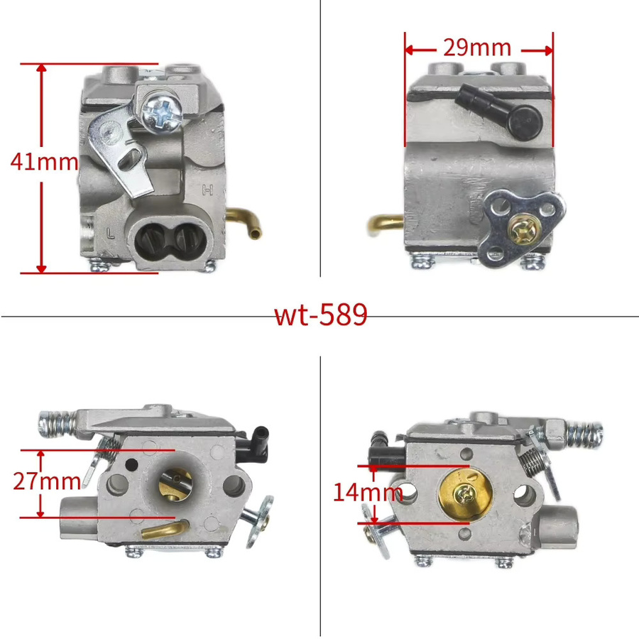 Walbro WT-589 Vergaser für Echo Kettensägen in Silber - Bild 2