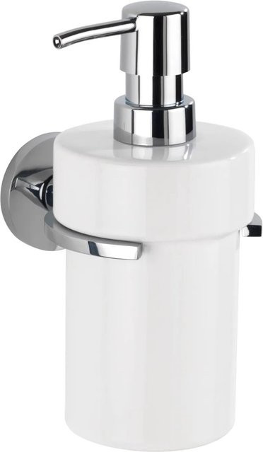 Wenko Seifenspender Isera UV-Loc in Silber Glänzend mit 360 ml Inhalt - Bild 1