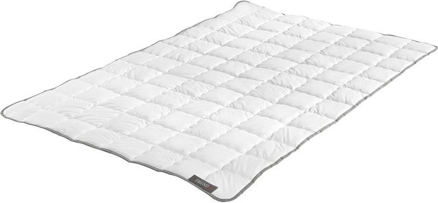 BADENIA TRENDLINE Sommer-Bettdecke Clean Cotton in Weiß, leicht, Baumwolle, B/H: 155 x 220 cm - Bild 1