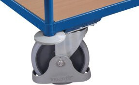 VARIOfit Abweisrollen aus Kunststoff in Grau und Blau - Bild 1