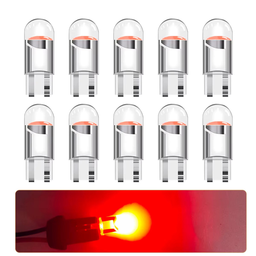 Transparente LED Autolampe W5W T10 WY5W 192 194 168 für Leseleuchte, Breitenmarkierung und Blinker - Bild 2