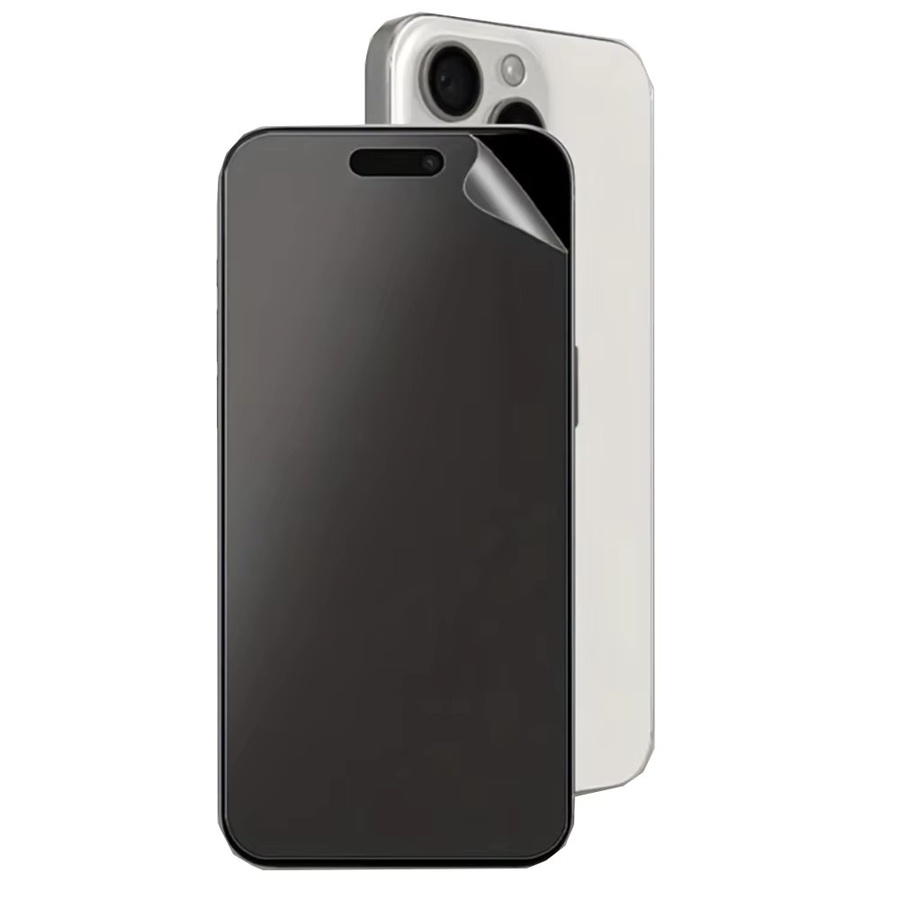 NNBILI 2er-Pack Matte Hydrogel-Folie für iPhone 17 16 15 14 13 12 11 Pro Max mit Blendschutz und Resistenz gegen Öl und Fingerabdrücke - Bild 7
