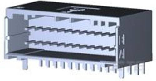 TE Connectivity 1-1939638-0 Steckverbinder in Schwarz mit Goldkontakten - Bild 1