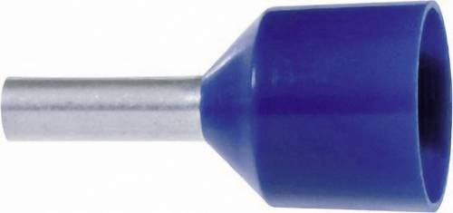 LAPP Aderendhülsen 2,5mm² teilisoliert in Blau, 100 Stück - Bild 1