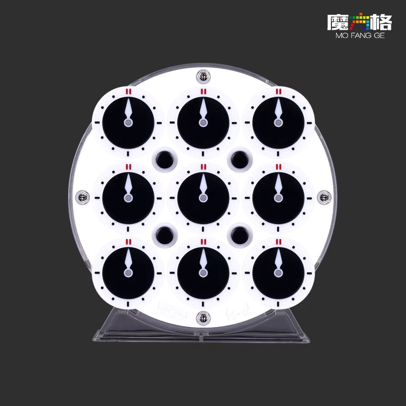 QiYi Uhr Lila Magnetische Uhr Cube Puzzle - Bild 2