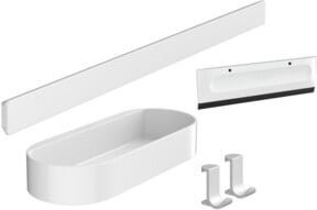 Hansgrohe WallStoris Duschset zur Wandmontage in Mattweiß - Bild 1