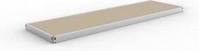 Meta Speed Rack Zusatzfachebene verzinkt mit Spanplatte, Breite: 200 cm, Tiefe: 60 cm - Bild 1