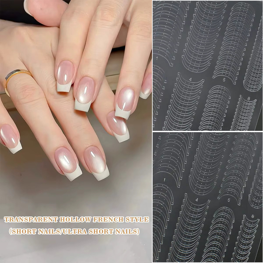 Misscheering Nagelaufkleber, 02-H449, Transparent, Glänzend - Bild 2