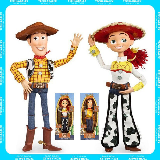 Disney Pixar Toy Story Woody Actionfigur, Stoff-Cowboy-Modell, 40cm - Bild 1