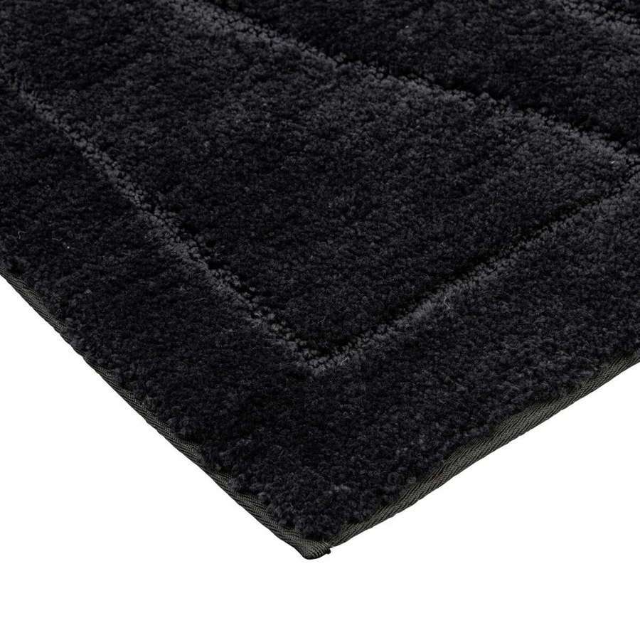 Tuffi Badematte Lasse Schwarz aus Polyester mit OEKO-TEX Standard 100, B/T: 120 x 70 cm - Bild 2