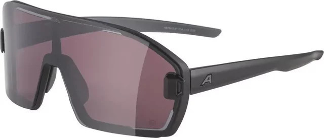 Alpina Bonfire Mag Q Sonnenbrille, Unisex, Vollrand, Kunststoff, black grey - Bild 1