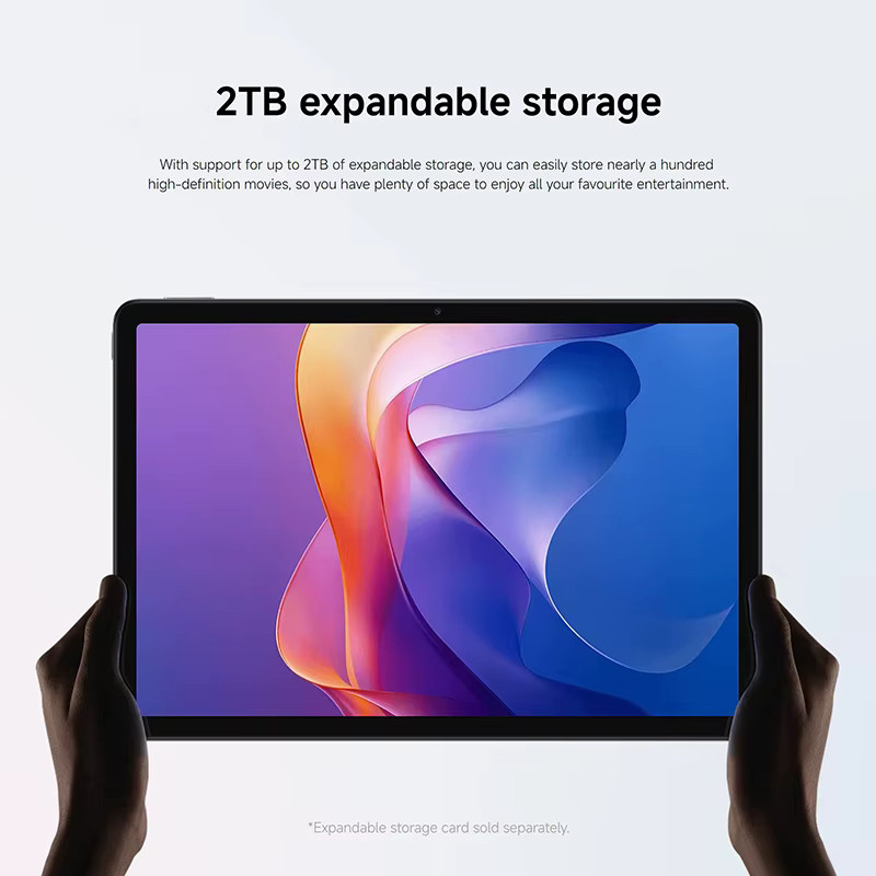 Xiaomi Redmi Pad 2 Tablet WiFi 11 Zoll 90Hz Helio G100-Ultra Green mit 9000mAh Akku und erweiterbarem Speicher bis 2TB - Bild 4