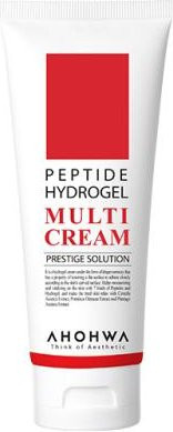 Ahohwa Peptid Hydrogel Multi-Creme, Peptide, Niacinamid, Normale Haut - Bild 1
