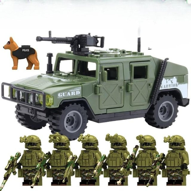 Fun Building Blocks Veyron SWAT Mini Humanoide Puppe Spezialeinheit ab 6 Jahren - Bild 1