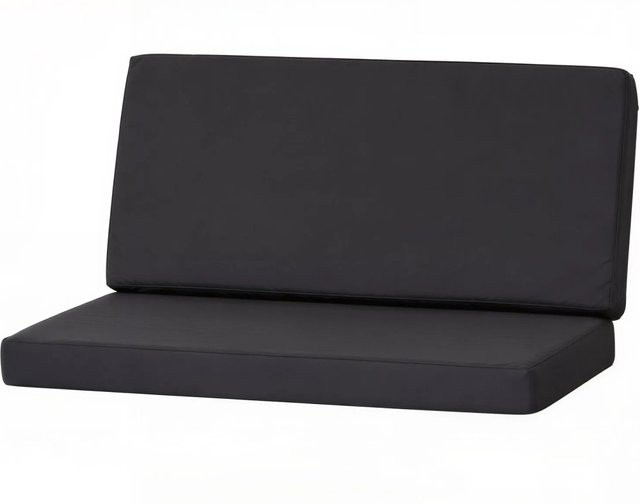 Setgarden Flat Kissen für 2-Sitzer Hollywoodschaukel, Schwarz, B/T/H: 110 x 50 x 50 x 7 cm - Bild 1