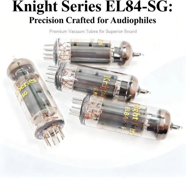 JUEQIZHE EL84-SG Vakuumröhre für HIFI Audio und DIY Gitarrenverstärker, transparent - Bild 1