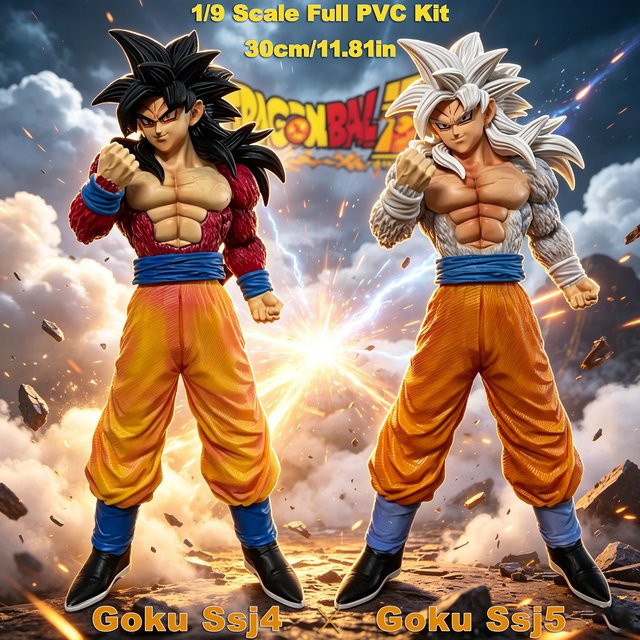Bandai Dragon Ball Son Goku Ssj4 Figur, Actionfigur, 30cm - Bild 1