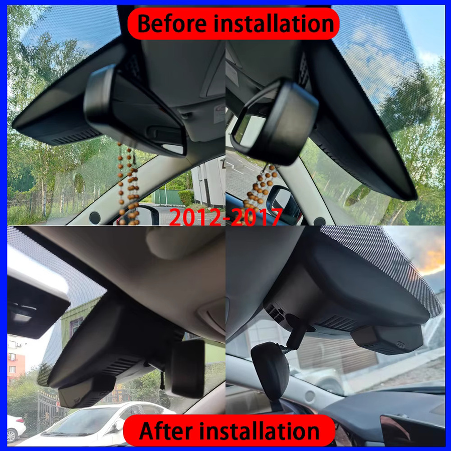 HighCam Dashcam für Mazda 6 Atenza Mazda6 GJ1 GL (2012-2025) mit 4K UHD Vorder- und Rückkamera, WLAN und Plug-and-Play, Schwarz - Bild 2