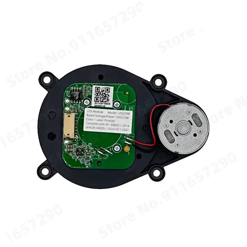 Roborock Q5 Ersatzteil Laser-Distanzsensor LDS07RR in Schwarz aus Kunststoff - Bild 2