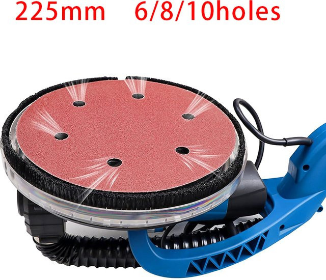 TQLQ Schleifscheiben Set für Wandschleifer und Metall mit 6/8/10 Löchern, Durchmesser: 225 mm, verschiedene Körnungen von 40 bis 2000 - Bild 1