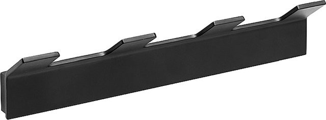 Brillantbad BERO Hakenleiste mit 4 Haken in Schwarz, Wandmontage, B/H/T: 20,5 x 4,6 x 3,3 cm - Bild 1