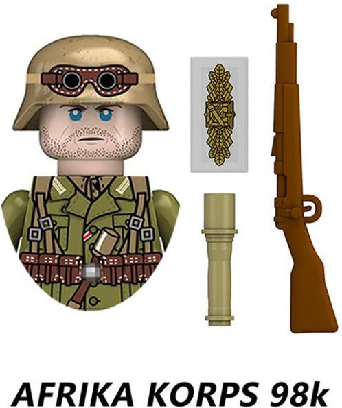ZMM TOYS Mini-Militärsoldatenmodell Luftwaffe Armee Bausteine ab 7-12 Jahren - Bild 1