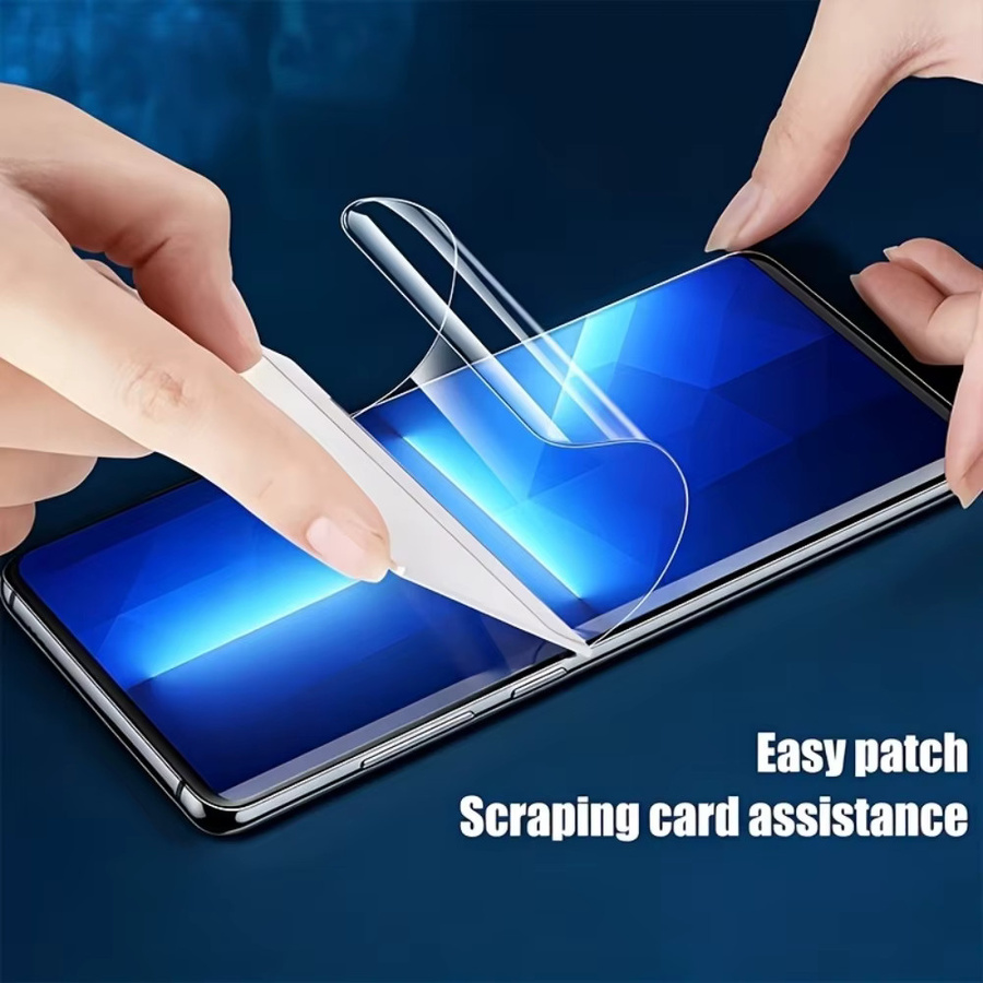 4 Stück Xiaomi Ultra-Klare Hydrogel-Displayschutzfolien für Redmi Note 15 14 13 Pro Plus 14S 12S 11S 10S 12 11 10 9 Pro, transparent, kratzfest - Bild 2