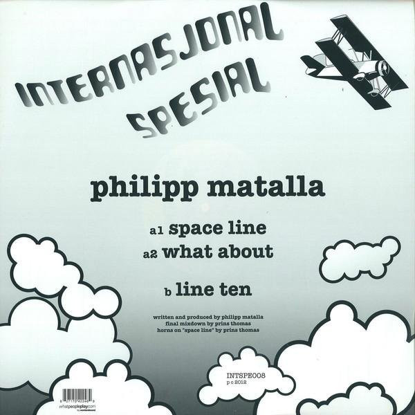 Philipp Matalla - Space Line INTSPE008 (12 Zoll Vinyl LP, Dance & Electronica, White, 2012) - Bild 1