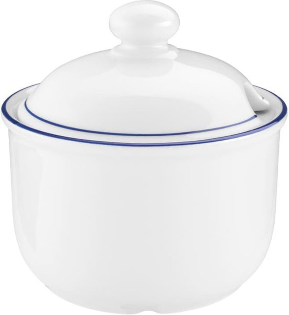 Seltmann Weiden Zuckerdose Compact Blaurand in Weiß mit 250 ml - Bild 1