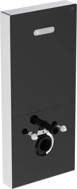 Ideal Standard Vorwandelement WC Neox Schwarz mit Spülkasten für wandhängende WCs - Bild 1