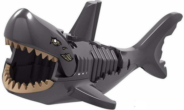 Tiere Elefant King Kong Tiger Leopard Bär Pferd Wolf Karibik Geisterhai Modellbausteine Figur, ab 6 Jahren - Bild 1