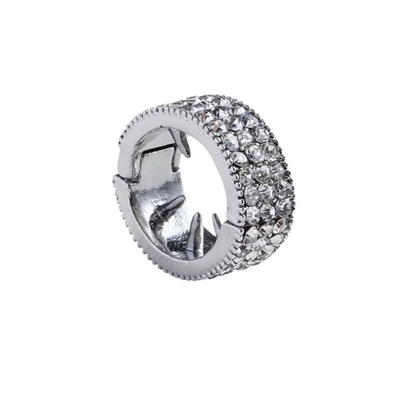 Haar Clip, Silber, Strass, Kristalle, Damen - Bild 3