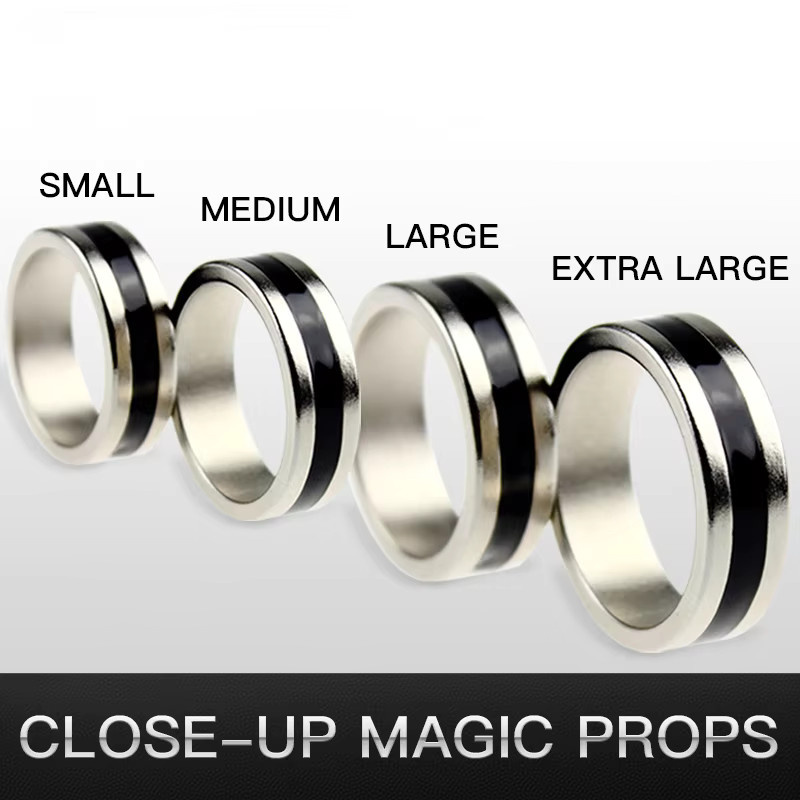 HALLO MAGIC Zauberring, Magnetischer Ring, Schwarz - Bild 2