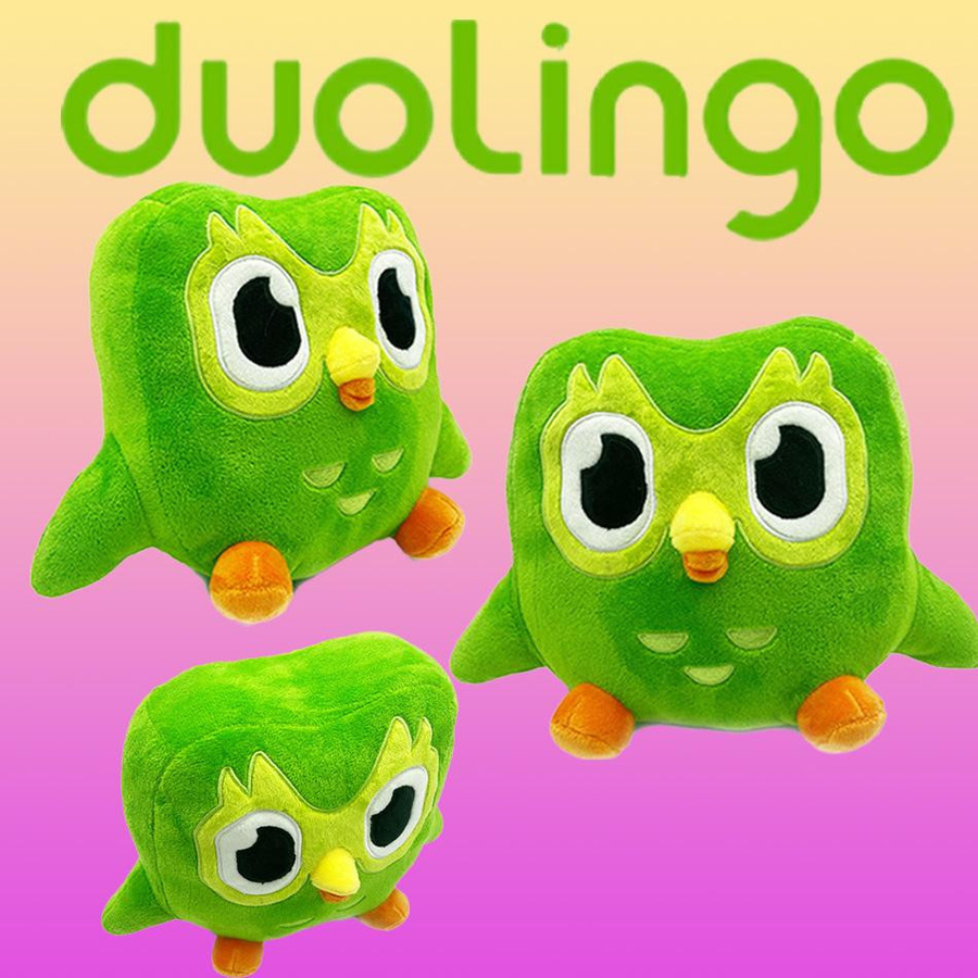 Duolingo Duo Eule Plüschtier Grün - Bild 2