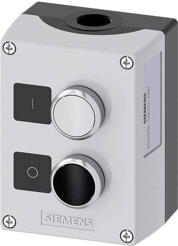 Siemens 3SU1852-0AC00-2AB1 Gehäuse aus Metall mit Schutzart IP66, IP67 und IP69K - Bild 1