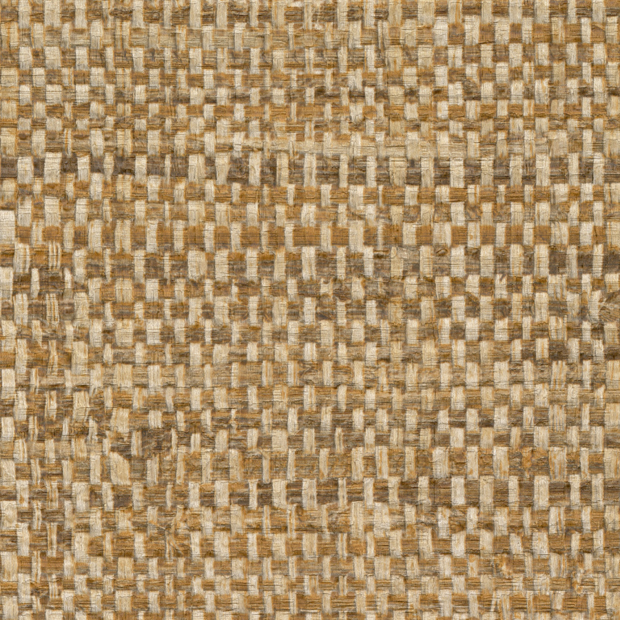 Élitis Tapete Raphia VP 986 04 in Beige mit rustikalem Design aus Vinyl - Bild 1