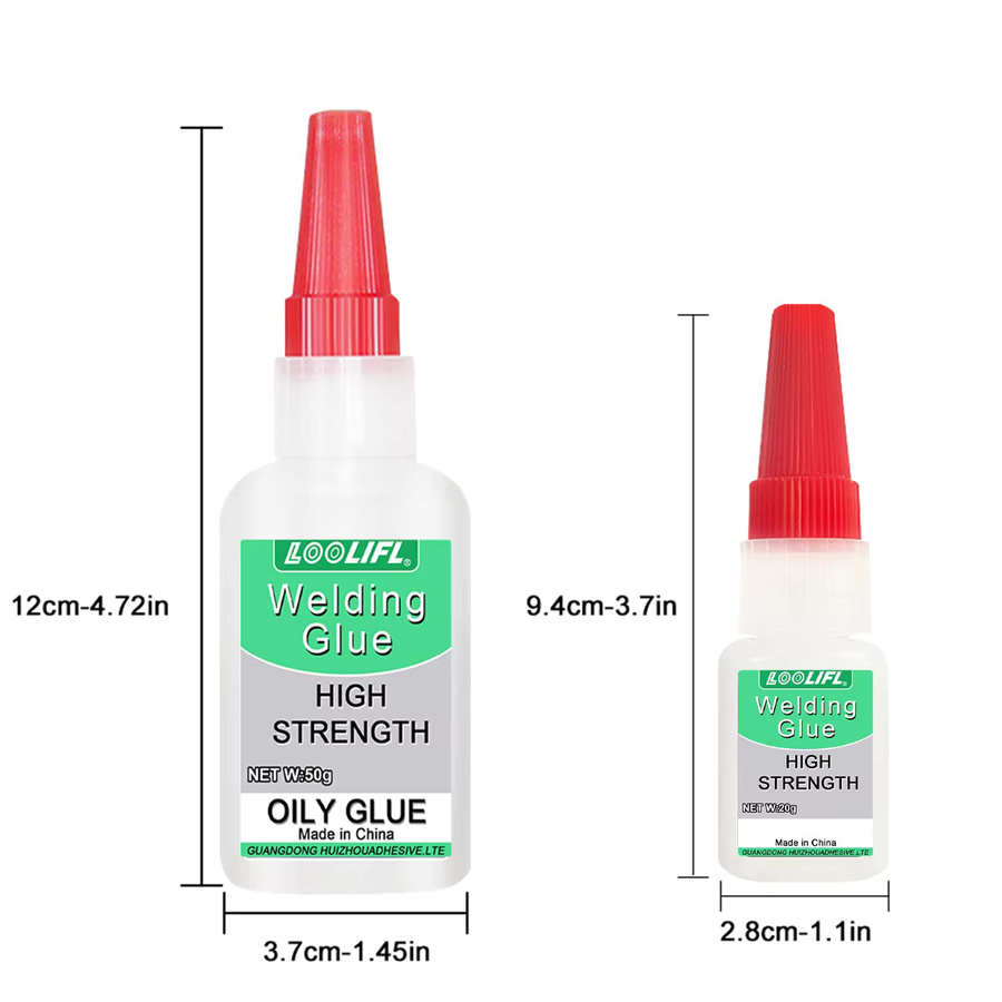 Loolifl Superkleber Universeller Cyanacrylat-Kleber Transparent für Holz, Metall und Keramik - Bild 6