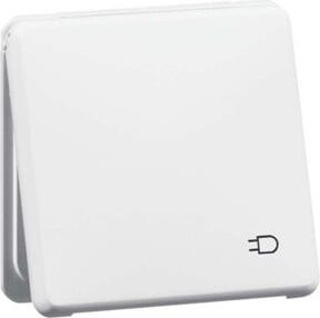 Peha SCHUKO-Steckdose mit Klappdeckel in Weiß 16A 250V D 80.6511.02 K - Bild 1
